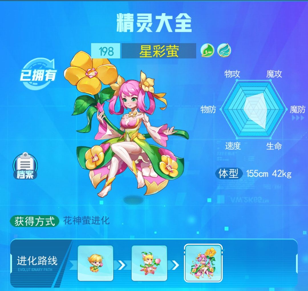 超级精灵手表星彩萤图鉴