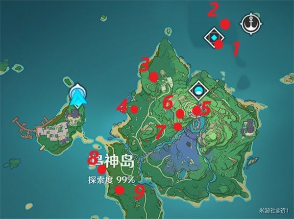 《原神》地狐雕像位置一览