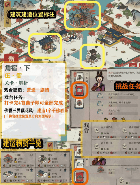 《江南百景图》鸡鸣山角宿下通关攻略