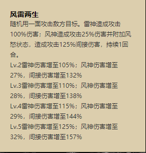 两面佛攻击时，风神对敌方会造成以下哪种效果