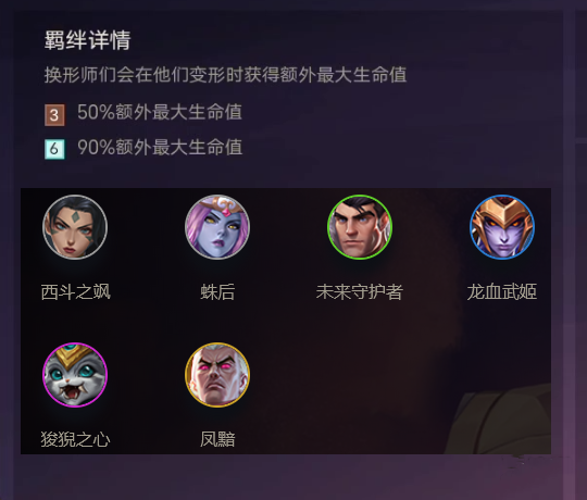 《金铲铲之战》全部羁绊效果介绍