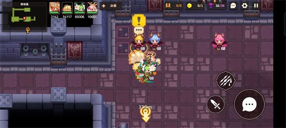 《坎公骑冠剑》噩梦主线世界7地牢王国7-4熔岩区怎么过