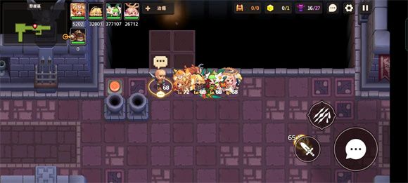 《坎公骑冠剑》噩梦主线世界7地牢王国7-3悬崖区怎么过