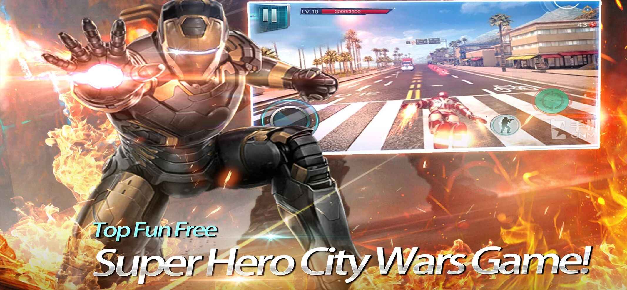 钢铁侠机器人英雄游戏中文手机版