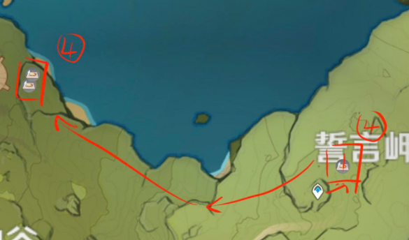 《原神》2.0蒲公英籽分布图