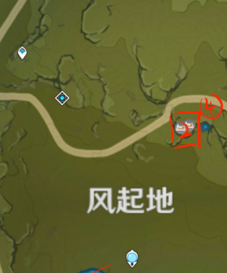 《原神》2.0蒲公英籽分布图