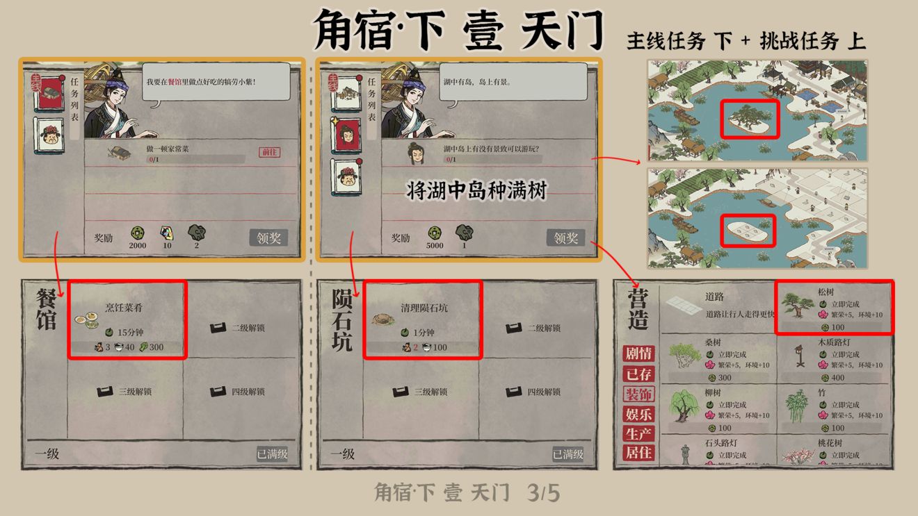 《江南百景图》角宿下壹天门任务攻略