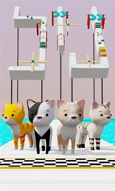 猫咪障碍赛3D游戏最新安卓版