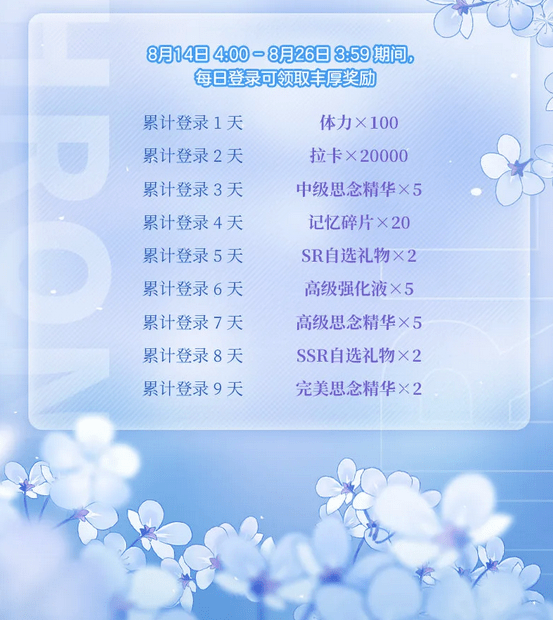 《少女的王座》2021年花间迷踪限定活动介绍