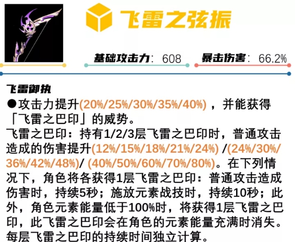《原神》飞雷之弦振抽取建议