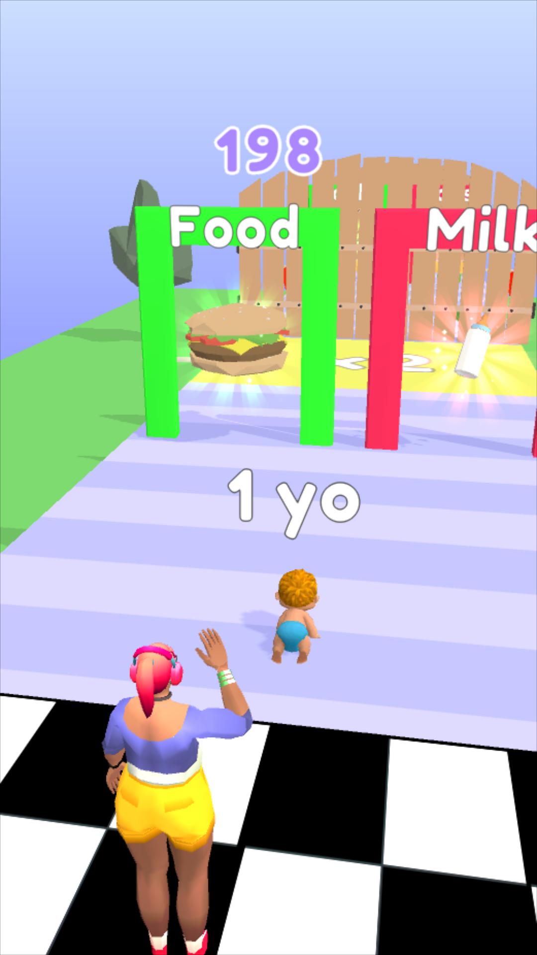 婴儿车竞速比赛