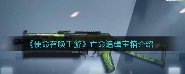 《使命召唤手游》亡命追缉宝箱介绍