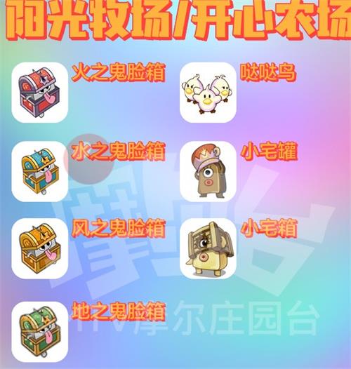 《摩尔庄园手游》精灵分布位置大全