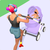 婴儿车竞速比赛