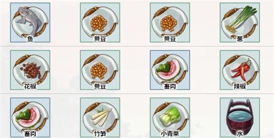 江湖悠悠扬州食谱制作材料详解