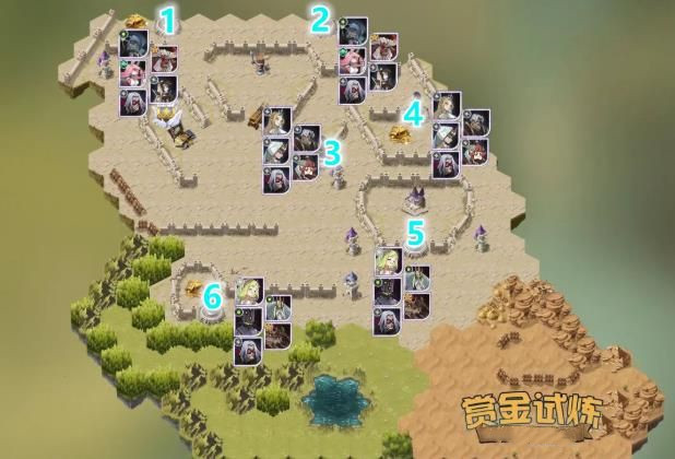 《剑与远征》海姆达尔试炼之地路线图