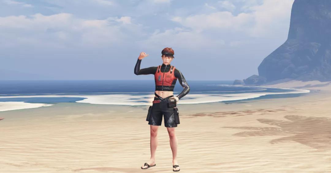 《明日之后》夏日沙排皮肤效果动作特效一览