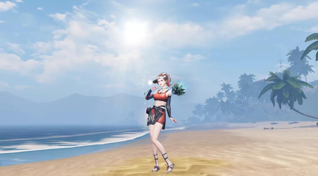 《明日之后》夏日沙排皮肤效果动作特效一览