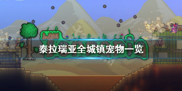 《泰拉瑞亚》城镇宠物有几种 全城镇宠物一览