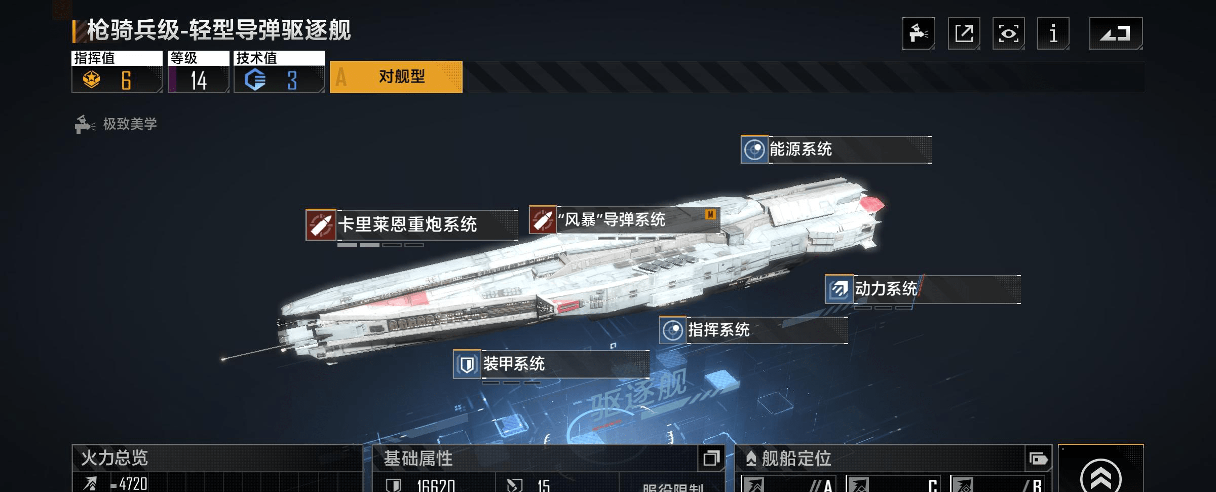 《无尽的拉格朗日》枪骑兵强度展示