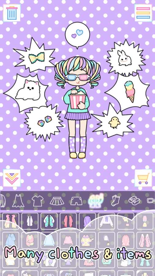 粉彩女孩汉化版全服装解锁