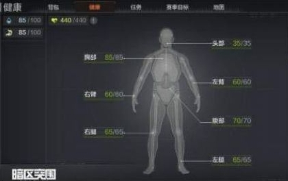 《暗区突围》健康值恢复方法