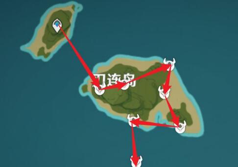 原神刀镡刷哪里地标