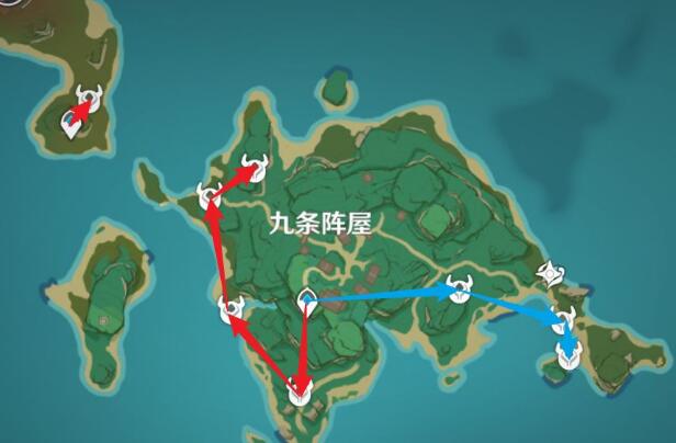 原神刀镡刷哪里地标