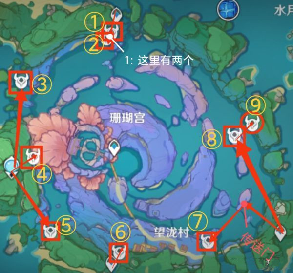 《原神》珊瑚宫奇怪的标记隐藏任务流程解析