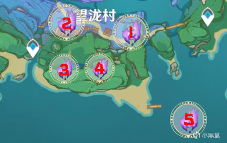 《原神》2.1海祇岛/清籁岛雷神瞳分布位置大全