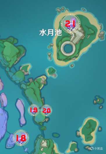 《原神》2.1海祇岛/清籁岛雷神瞳分布位置大全