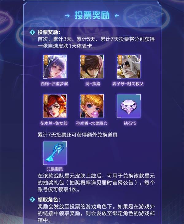 王者荣耀战队星元计划怎么投票