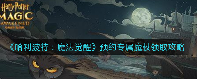 《哈利波特：魔法觉醒》预约专属魔杖领取攻略