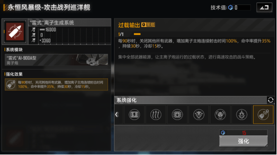《无尽的拉格朗日》战列巡洋舰强化与改造推荐