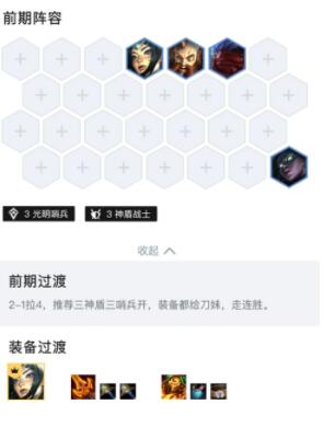 金铲铲之战黑夜铁甲游侠阵容装备怎么选