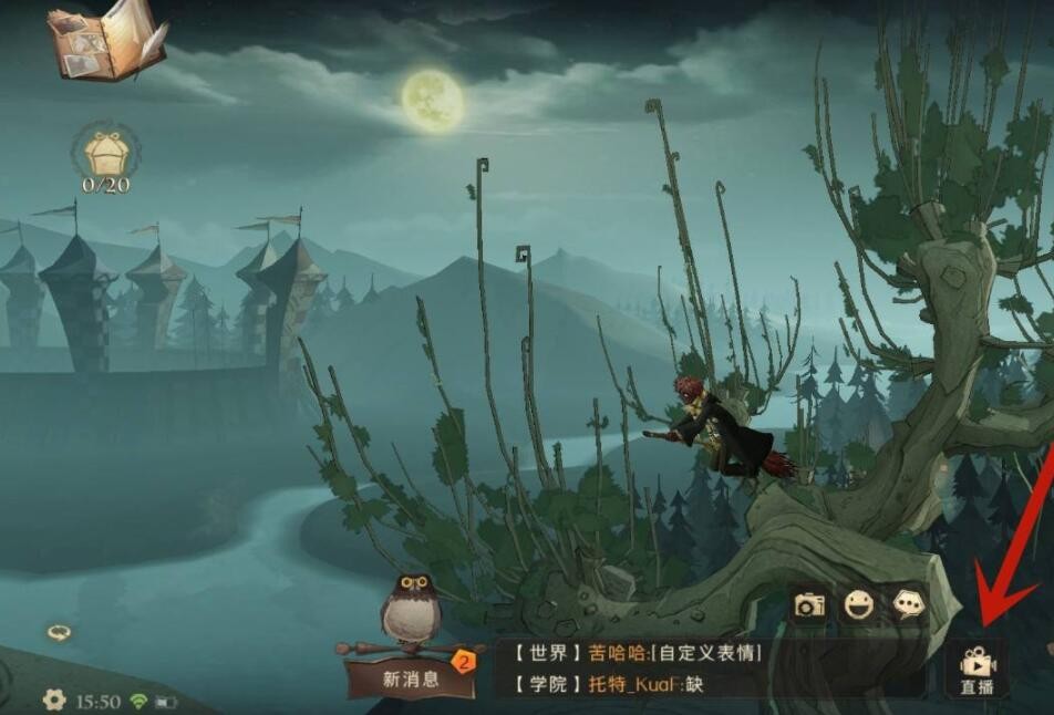 《哈利波特：魔法觉醒》看直播攻略