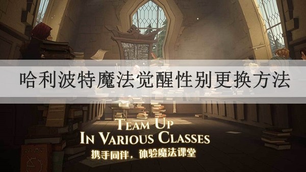 哈利波特魔法觉醒性别更换方法