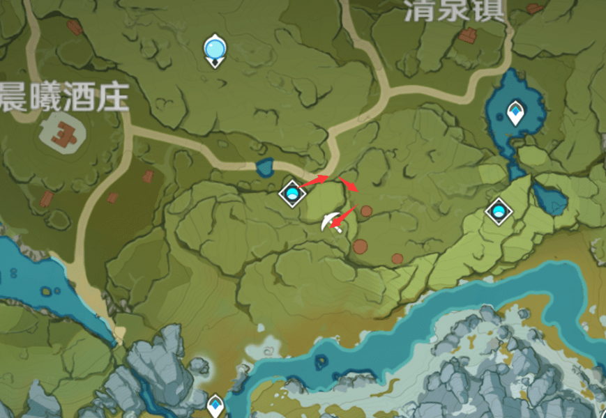 《原神》2.1蒙德矿点位置分享分享