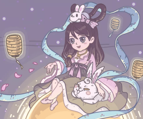 《最强蜗牛》中秋贺卡活动