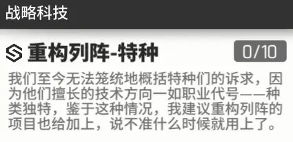 《少前云图计划》特种职业强度解析