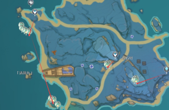 《原神》漂浮灵讨伐路线介绍