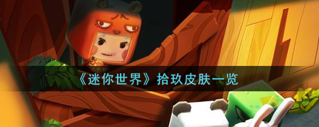 《迷你世界》拾玖皮肤一览
