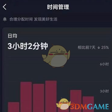 《抖音》日均使用时间查看方法