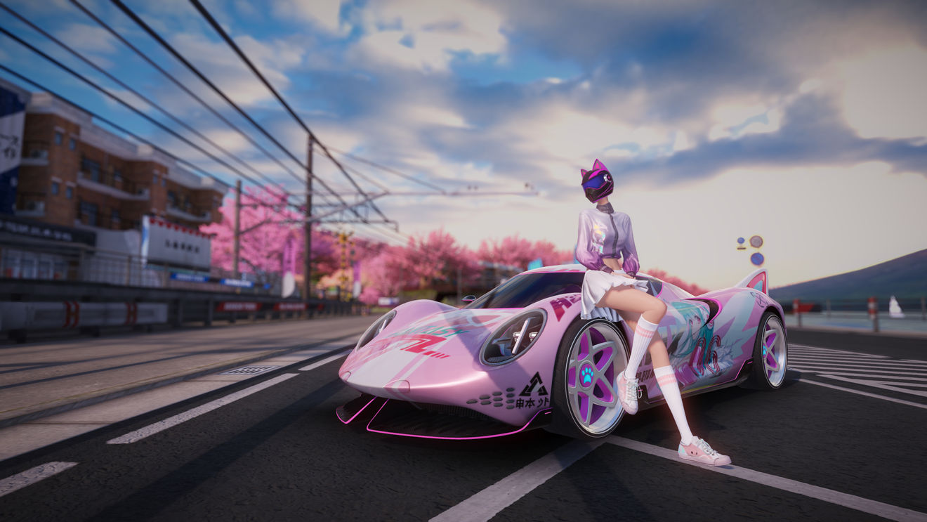 《王牌竞速》机能少女涂装特效一览