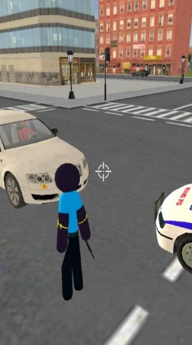 火柴人绳索英雄黑豹警官游戏中文版