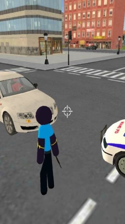 火柴人绳索英雄黑豹警官游戏中文版