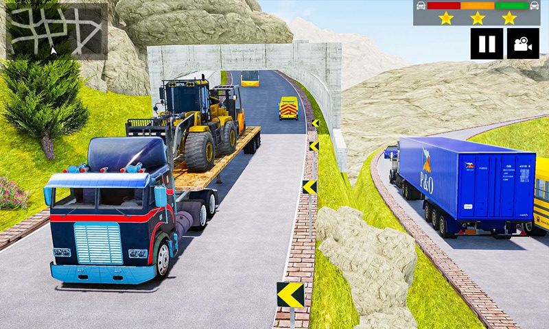 轻松躲避豪车入库游戏正式版