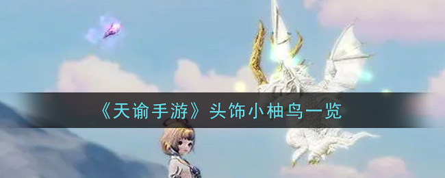 《天谕手游》头饰小柚鸟一览