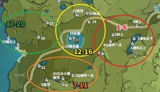 《原神》悠风之路逐月符玄月宝箱位置解析
