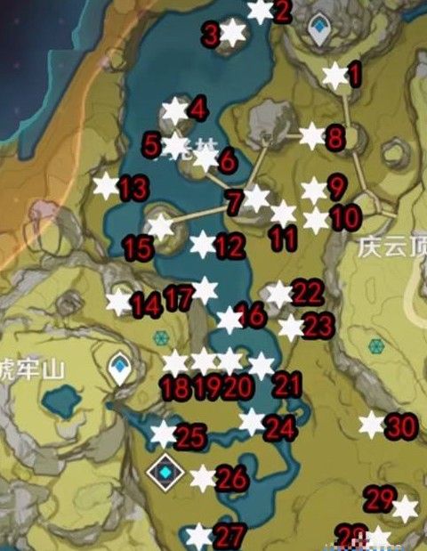 《原神》璃月逐月符宝箱收集路线详解